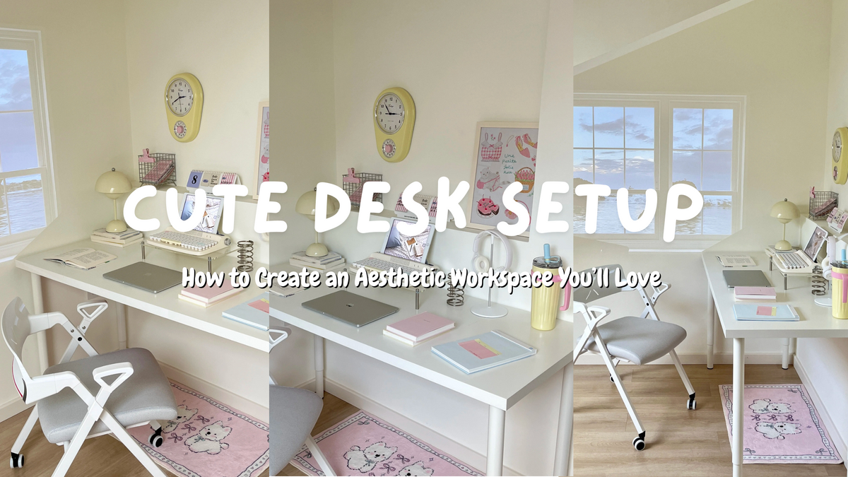 Cute-Desk-Setup-How-to-Create-an-Aesthetic-Workspace-You-ll-Love The Feelz