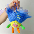 Colorful Soft Stuffed Doll with Funny Hair