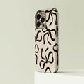 Pink bow iPhone case with durable TPU protection