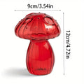 Glass Mushroom Vase for Cozy Cottagecore Aesthetic