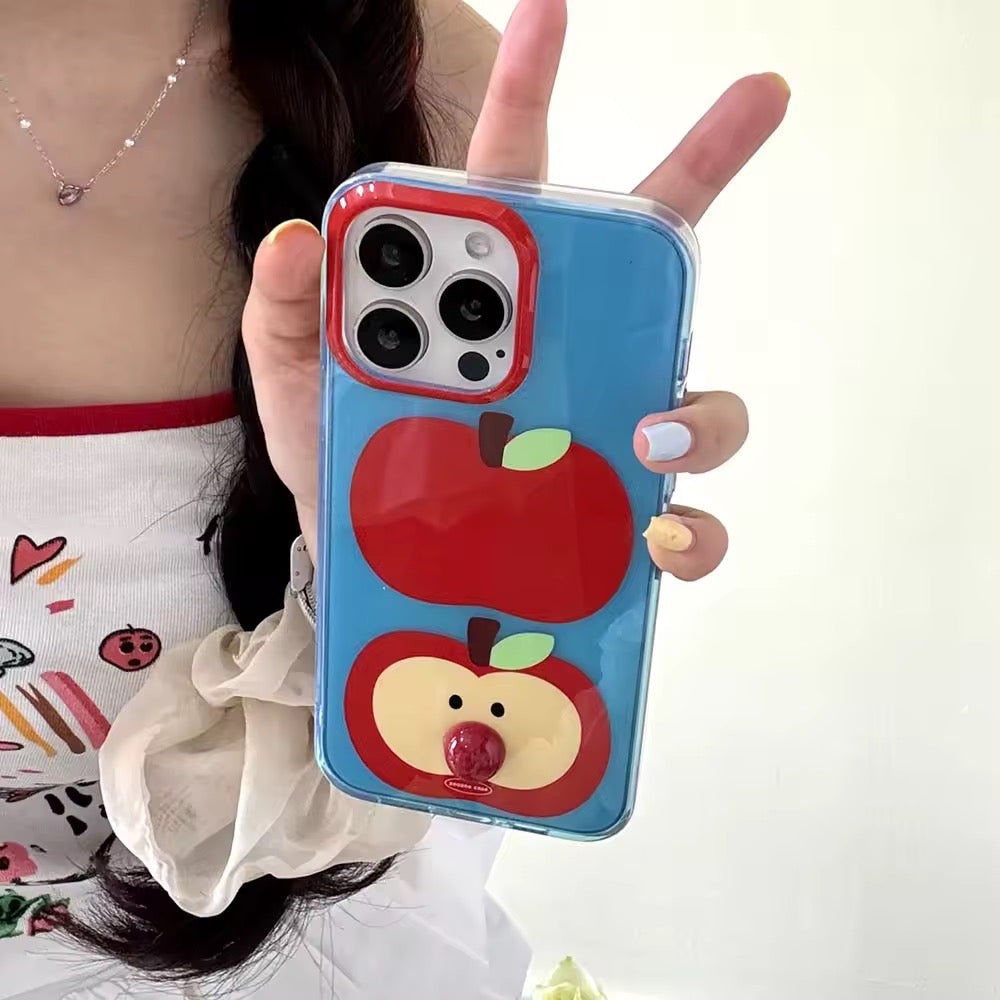 Slim and protective retro apple iPhone case for everyday use