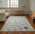Danish Pastel Room Decor Carpet – Minimalist Fluffy Rug for Home