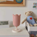 Durable tulip pen holder for desktop organization