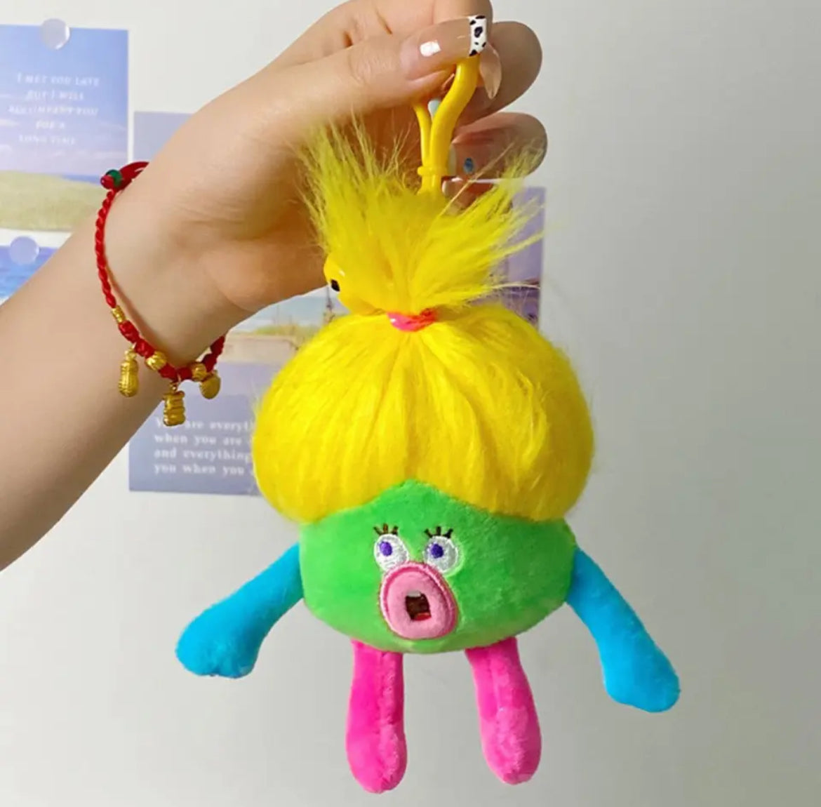 Funny Hair DIY Hairstyle Cute Doll Plush Toy