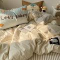 Fluffy cotton duvet with 
