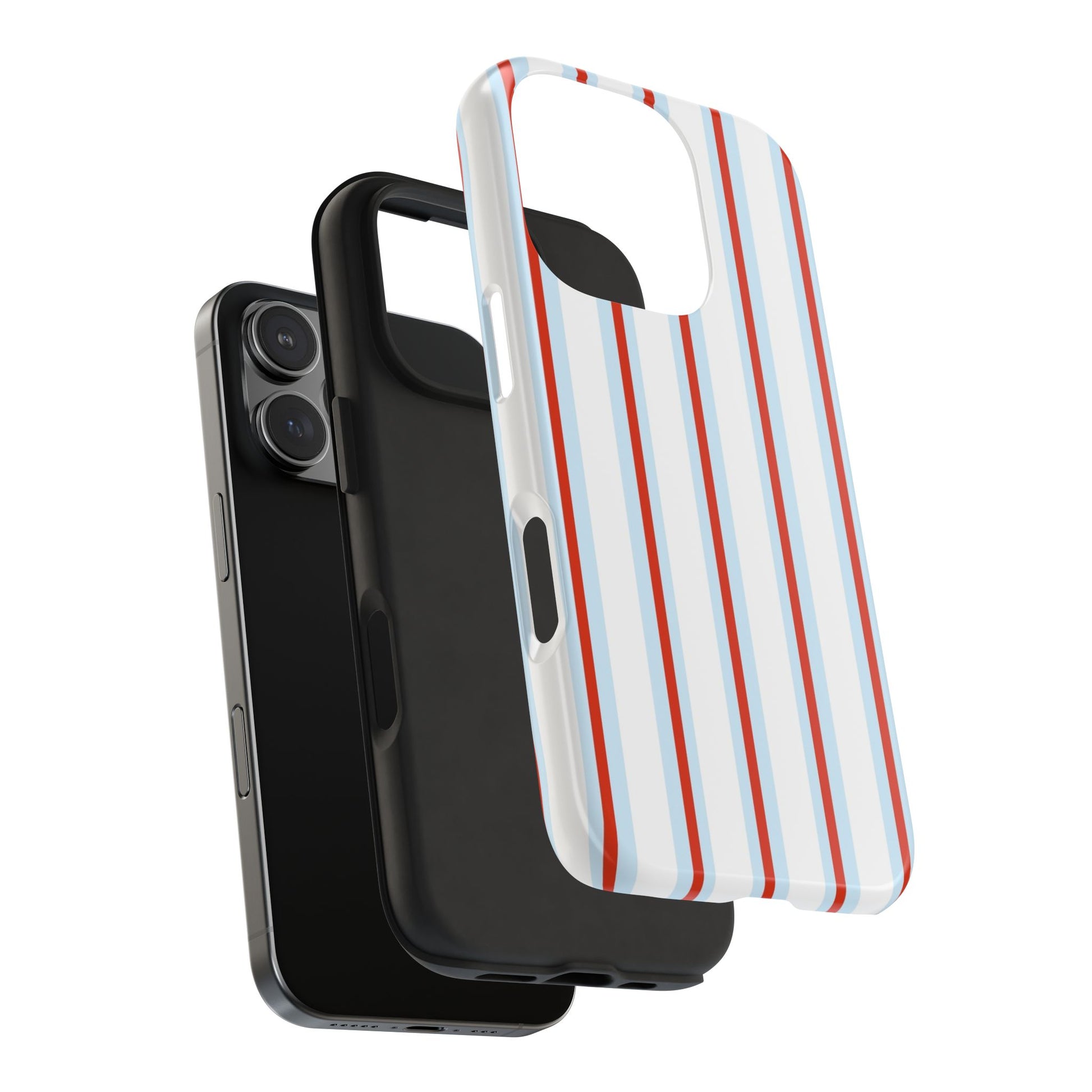 Phone case with cute pattern on a white background