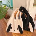Imitation Lamb Hair Shoulder Bag for Women