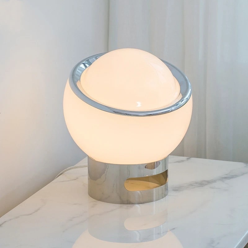 Protein Ball Glass Table Lamp – Creative Design