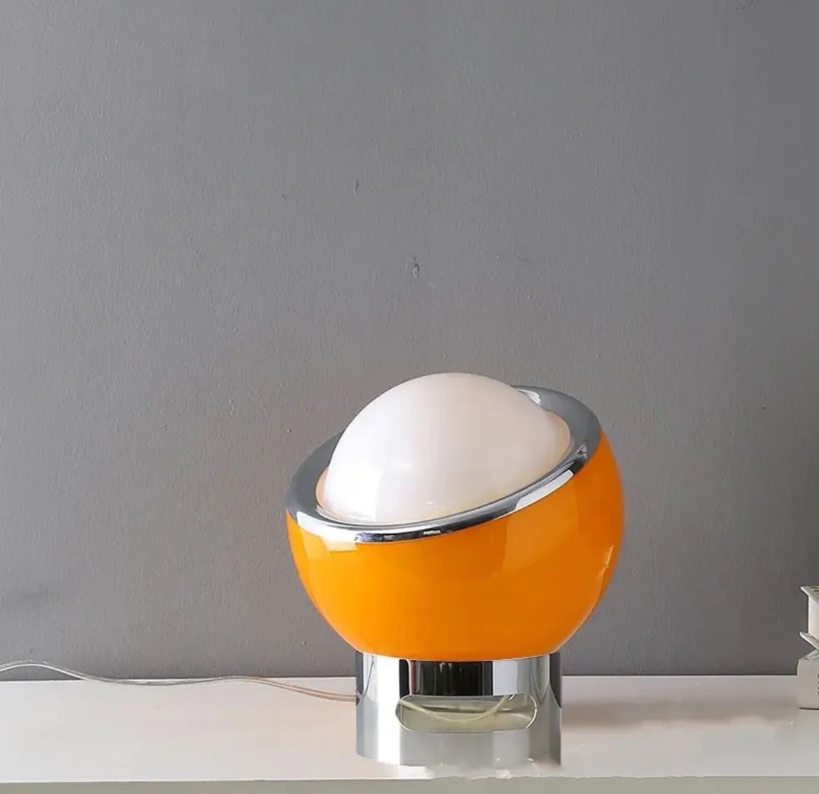 Milk Light Glass Protein Lamp – Atmosphere Lighting