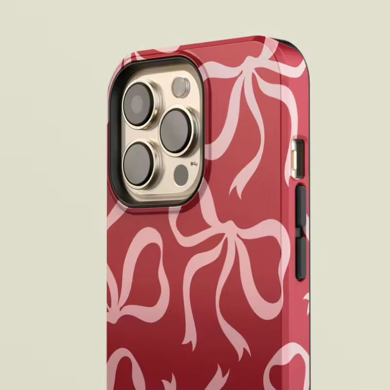 Coquette aesthetic phone case with magnetic features