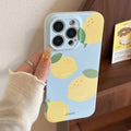 Playful Gen Z iPhone cover with refreshing lemon aesthetic