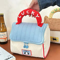 Cartoon-inspired cottage makeup case for everyday beauty storage and travel-ready cosmetic organization