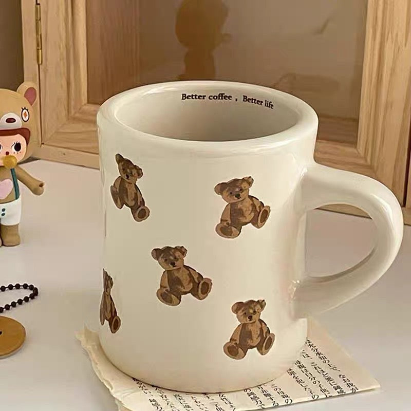 Cute Pastel Coffee Mug for Aesthetic Kitchen Space