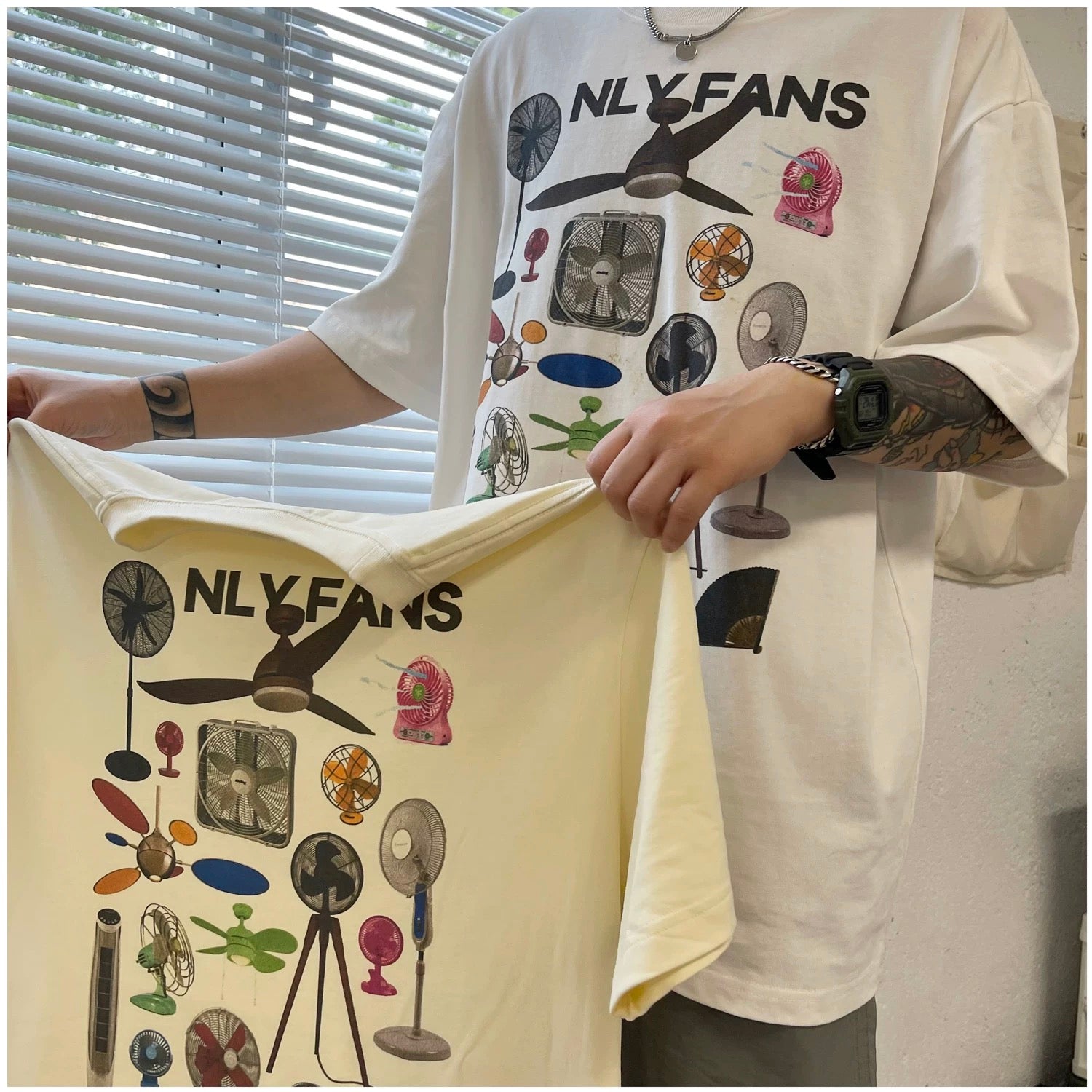Cursed graphic T-shirt for friends and fun